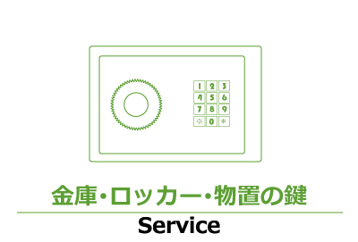 金庫･ロッカーの開錠